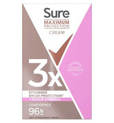 Sure Women Maximum Protection Antiperspirant Cream Confidence 45 ml