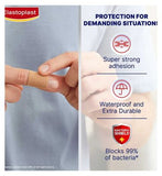 Elastoplast Extra Tough Waterproof Fabric Plasters, 12 Pack