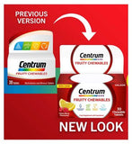 Centrum Fruity Chewables Multivitamins, 30 Tablets