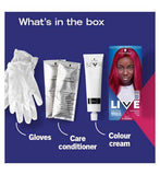 Schwarzkopf LIVE Raspberry Rebel 091 Semi-Permanent Hair Dye