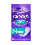Always Dailies Fresh & Protect Panty Liners Normal x32