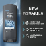 Dove Men+Care Body and Face Wash Clean Comfort 400ml