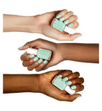 Essie Nail Polish 99 Mint Candy Apple Light Mint Green Colour, Original High Shine and High Coverage Nail Polish 13.5 ml