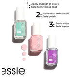 Essie Nail Polish 13 Mademoiselle Baby Pink Colour, Original High Shine and High Coverage Nail Polish 13.5 ml