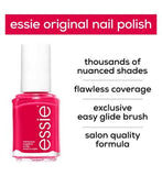 Essie Nail Polish 27 Watermelon Bright Pink Red Colour Original High Shine and High Coverage Nail Polish 13.5 ml