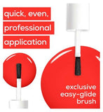 Essie Nail Polish 63 Too Too Hot Rich Sizzling Red Colour, Original High Shine and High Coverage Nail Polish 13.5 ml