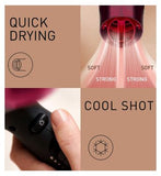 Panasonic Healthy Shine Protection Hair Dryer for Frizz-Free, Shiny Hair & Fast, EH-NA65 with Nanoe™ Technology (Pink)