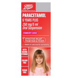 Boots Paracetamol 6 Years Plus 250 mg/5 ml Oral Suspension – 80 ml