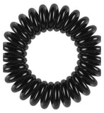 invisibobble ORIGINAL Black Hair Ties, 3 Pack