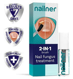 Nailner 2 in 1 Fungal Nail Treatment Brush - 5ml