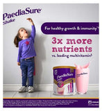 PaediaSure Shake, 400g, Strawberry Flavoured Nutritional Supplement Drink for Kids