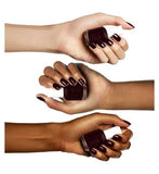 essie Nail Colour Shearling Darling Dark Burgundy Nail Polish