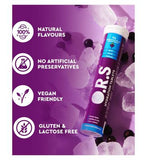 O.R.S Hydration, Blackcurrant Electrolyte Tablets For Everyday Hydration And Wellness - 24 Tablets