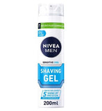 NIVEA MEN Sensitive Cooling Shave Gel with 0 % Alcohol, 200ml