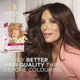 L’Oréal Paris Excellence Crème Permanent Hair Dye, Up to 100% Grey Hair Coverage, 8 Natural Blonde