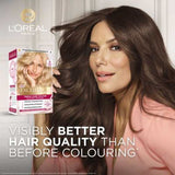 L’Oréal Paris Excellence Crème Permanent Hair Dye, Up to 100% Grey Hair Coverage, 9 Natural Light Blonde