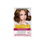 L’Oréal Paris Excellence Crème Permanent Hair Dye, Up to 100% Grey Hair Coverage, 5.3 Natural Golden Brown