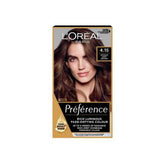 L’Oréal Paris Preference Permanent Hair Dye, Luminous Colour, Intense Deep Brown 4.15