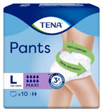 TENA Incontinence Pants Maxi Large - 10 pack