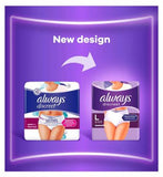 Always Discreet Underwear Incontinence Pants Women Normal L X10