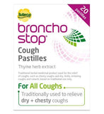 BronchoStop Cough Pastilles for Dry and Chesty Coughs - 20 Pastilles