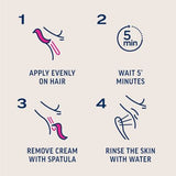 Veet Pure Hair Removal Cream Bikini Underarm Sensitive - 100ml