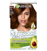 Garnier Nutrisse 4.3 Dark Golden Brown Permanent Hair Dye