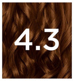 Garnier Nutrisse 4.3 Dark Golden Brown Permanent Hair Dye
