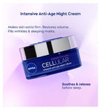 NIVEA Cellular Filler Hyaluronic Acid Anti-Age Night Face Cream 50ml
