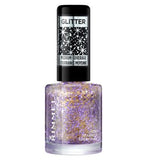 Rimmel London Glitter Top Coat Medium Coverage Nail Polish