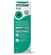 Hycosan Plus - Dry Eye Drops with Hyaluronic Acid and Dexpanthenol - Healing Support for Eyes Recovering from Injury or Surgery
