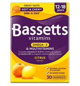 Bassetts Multivitamins Citrus Flavour Soft & Chewies 12-18 Years - 30.