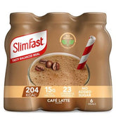 SlimFast Café Latte Flavour Shake 6 x 325ml