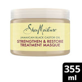 SheaMoisture Strengthen & Restore Hair Treatment Mask Jamaican Black Castor Oil Silicone and Sulphate Free 355 ml