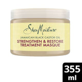 SheaMoisture Strengthen & Restore Hair Treatment Mask Jamaican Black Castor Oil Silicone and Sulphate Free 355 ml