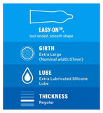 Durex XL Comfort Condoms - 12 Pack