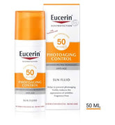 Eucerin Sun Anti-Ageing Sun Cream for Face with Hyaluronic Acid SPF 50+, 50ml