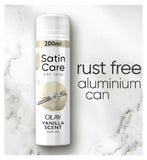 Venus Satin Care Shaving Gel for Dry Skin with Vanilla Cashmere - 200ml