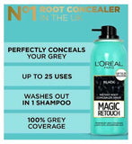 L’Oreal Paris Magic Retouch Black Root Touch Up, Temporary Instant Root Concealer Spray With Easy Application, 75ml