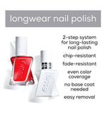 Essie Gel Couture 270 Rock The Runway, Hot Red Colour, Longlasting High Shine Nail Polish 13.5ml