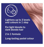 Schwarzkopf LIVE Lightener + Twist Cool Rose 101 Permanent Hair Dye