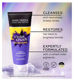 John Frieda Violet Crush Purple Shampoo 250ml for Brassy, Blonde Hair