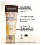 John Frieda Sheer Blonde Highlight Activating Moisturising Shampoo 250ml