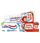 Aquafresh Kids Fluoride Toothpaste, Little Teeth Toothpaste, For Ages 3-5, 75ml