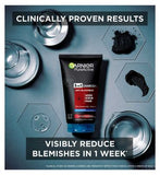 Garnier Pure Active 3in1 Charcoal Mask-Wash-Scrub For Blackheads and Spots 150ml