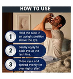 Hycosan Night - Soothing Relief and Protection against Dry, Tired and Burning Eyes While You Sleep - Preservative Free