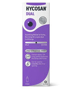 Hycosan Dual - Double Action Eye Drops with Hyaluronic Acid and Ectoin - Relief of Itchy, Burning or Dry Eyes Due to Allergens