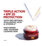 L'Oreal Paris Revitalift Laser Face Moisturiser With SPF 25 Triple Action Anti-Ageing Day Cream 50ml