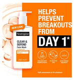 Neutrogena Clear & Defend Facial Wash 200ml