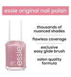 essie 514 Birthday Girl Gold Pink Glitter Nail Polish